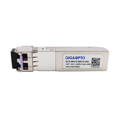 1.244G Dual Channel BIDI CSFP โมดูลรับส่งสัญญาณ TX1490nm RX1310nm SMF 40km