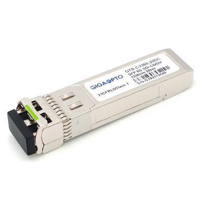 6Gbps CWDM 1270nm - โมดูลรับส่งสัญญาณวิดีโอ 1450nm สำหรับ SD / HD / 3G / 6G / SDI