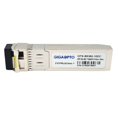 6G SDI Video TX1550nm RX1310nm 10km โมดูลรับส่งสัญญาณ BIDI MSA