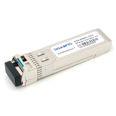 6G SDI SMPTE SFP BIDI LC TX1310nm RX1550nm 10km โมดูลตัวรับส่งสัญญาณ MSA