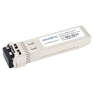 32G Fibre Channel ความยาวคลื่นสั้น 32GFC SW 850nm SFP28 Transceiver Module 100m LC DOM