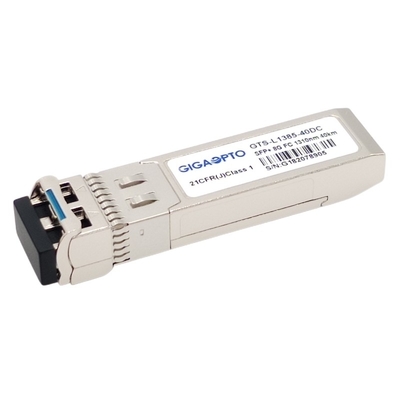 DOM 8G Fibre Channel FC SFP + เครื่องรับส่งสัญญาณ ER 40km 1310nm Module
