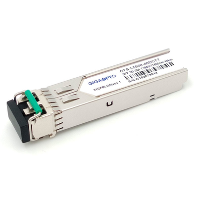 SD-SDI/HD-SDI/3G-SDI เครื่องส่งสัญญาณคู่ 1550nm 40km โมดูลไฟเบอร์คู่ไม่ใช่ MSA Pinout