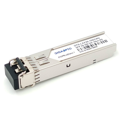 3G Video Single Receiver 1310nm 10km โมดูลรูปแบบทางพยาธิวิทยาวิดีโอ LC DDM ไม่ใช่ MSA Pinout