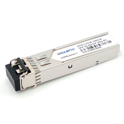 3Gbps Video Single Receiver 1310nm 10km โมดูลรูปแบบพยาธิวิทยาวิดีโอ LC DDM MSA