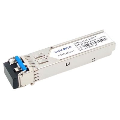 SD SDI 3G SDI SFP วิดีโอ TX1310nm เครื่องส่งสัญญาณแสงเดียว 10km LC DOM MSA สำหรับ SD HD 3G SDI
