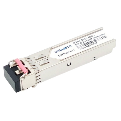 ตัวรับส่งสัญญาณ CWDM 3Gb / S โมดูลตัวรับส่งสัญญาณ SFP รูปแบบทางพยาธิวิทยาวิดีโอ 40km MSA