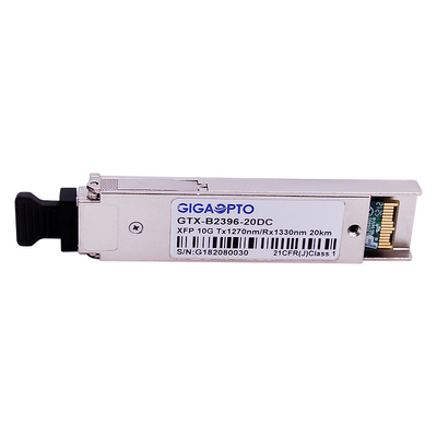 1270nm / 1330nm 10Gbps XFP BIDI 20km โมดูลรับส่งสัญญาณแสงอื่น ๆ LC DOM