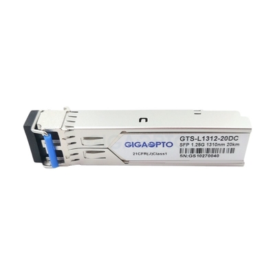 Cisco GLC-LH-SM-20 โมดูล SFP ที่เข้ากันได้ 1310nm SMF 20km Transceiver