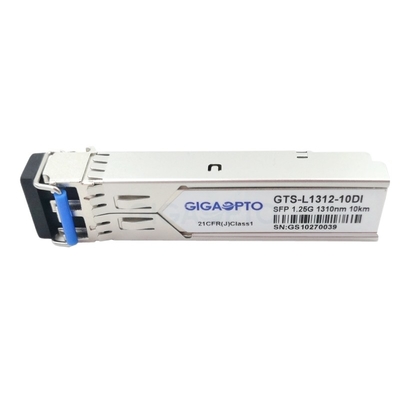 1.25G SFP 1310nm ตัวรับส่งสัญญาณ Cisco GLC-LX-SM-RGD 550m MMF / 10km SMF Industrial