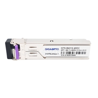 1000BASE-BX SFP แบบสองทิศทาง Cisco Compatible SFP 40km SMF สำหรับ GLC-BX40-DA
