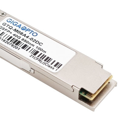 โมดูลรับส่งสัญญาณแสง MTP / MPO-12 850nm 150m สำหรับ Cisco QSFP-40G-SR4