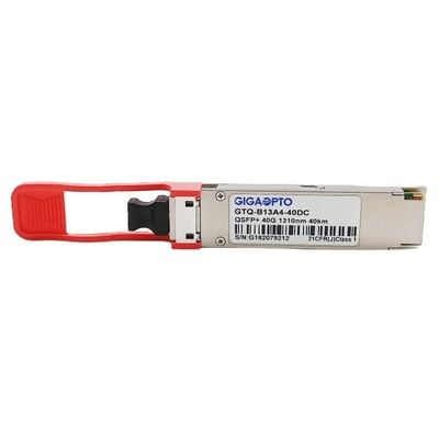 1310nm QSFP + ตัวรับส่งสัญญาณอีเธอร์เน็ต 40km Duplex LC SMF สำหรับ Cisco QSFP-40G-ER4