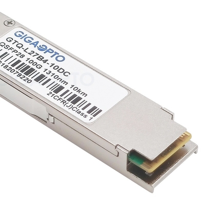 QSFP28 CWDM4 เครื่องรับส่งสัญญาณที่เข้ากันได้กับ Cisco SMF 10 กม. สำหรับ QSFP-100G-4WDM-S