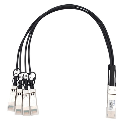 40G QSFP+ ถึง 4 x 10G SFP+ Breakout DAC สำหรับ Cisco QSFP-4SFP10G-CU
