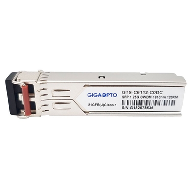 CWDM-SFP-1610-120 โมดูลตัวรับส่งสัญญาณ Duplex LC ของ Cisco SFP 120 กม.