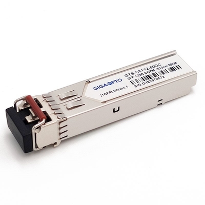 ตัวรับส่งสัญญาณไฟเบอร์ 1000BASE-CWDM 80km SMF สำหรับ Cisco CWDM-SFP-xxxx