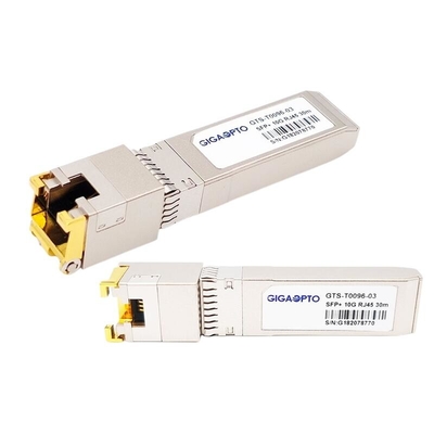 10GBASE-T Copper HP Aruba JL563A ตัวรับส่งสัญญาณ SFP RJ45 ที่เข้ากันได้ 30 ม.