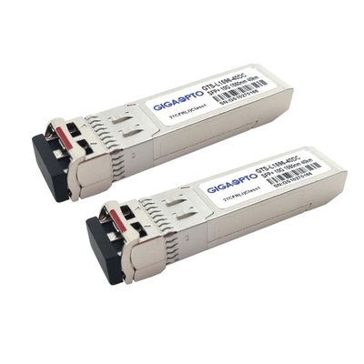 1550nm SFP + 10G-ER ตัวรับส่งสัญญาณไฟเบอร์ 40km SMF สำหรับ HPE ProCurve J9153A