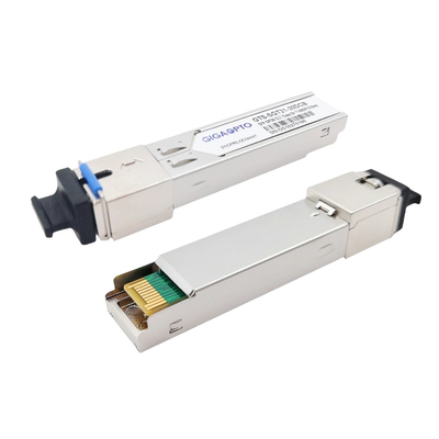 TX 1490nm RX 1310nm โมดูลรับส่งสัญญาณ GPON OLT SC 20 กม. สำหรับ Cisco SFP-GPON-B