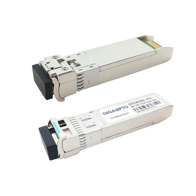 1270nm-TX / 1330nm-RX 10 กม. ตัวรับส่งสัญญาณที่เข้ากันได้กับ Cisco SFP-10G-BXU แบบสองทิศทาง