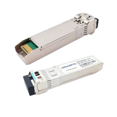 1270nm-TX / 1330nm-RX 10 กม. ตัวรับส่งสัญญาณที่เข้ากันได้กับ Cisco SFP-10G-BXU แบบสองทิศทาง