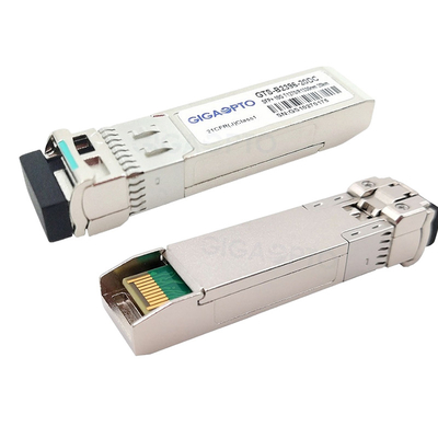 1270nmTX / 1330nmRX 10G ตัวรับส่งสัญญาณไฟเบอร์ของ Cisco 20 กม. สำหรับ SFP-10G-BX20U