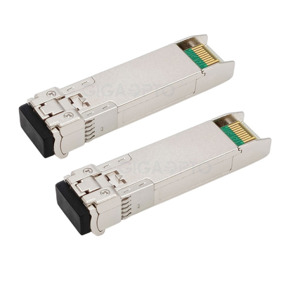 1330nm / 1270nm 10Gbps SFP + โมดูลรับส่งสัญญาณ Cisco สำหรับ SMF SFP-10G-BX20D