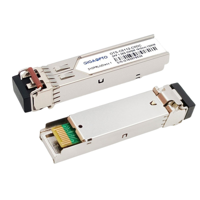 CWDM-SFP-1610-120 โมดูลตัวรับส่งสัญญาณ Duplex LC ของ Cisco SFP 120 กม.