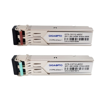 1000BASE-CWDM SFP Transceiver 40km SMF สำหรับ Cisco CWDM-SFP-xxxx