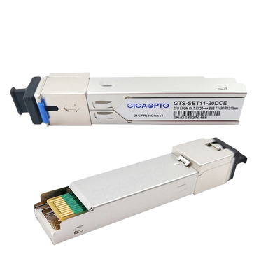 GEPON / FTTx EPON OLT SFP โมดูล 1490nm TX 9dBm PX40 20km SC ตัวรับส่งสัญญาณ
