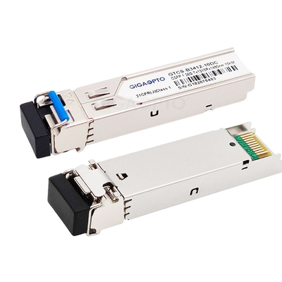 2 ช่องสัญญาณ TX1310nm / RX1490nm CSFP โมดูลตัวรับส่งสัญญาณของ Cisco 10 กม. สำหรับ GLC-2BX-U