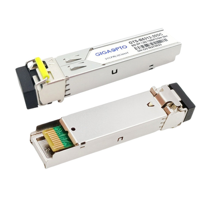 1000BASE-BX ตัวรับส่งสัญญาณ Cisco SFP TX1550nm / RX1310nm 20 กม. SMF GLC-BX-20D