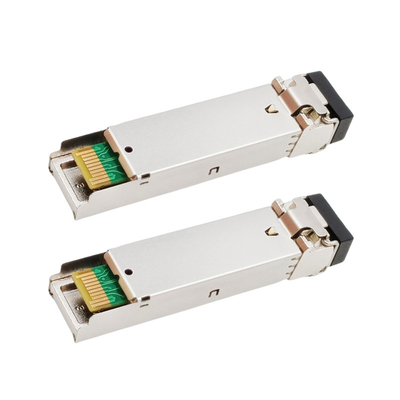 1.25G TX1310nm RX1550nm BIDI SFP Transceiver 40km SMF LC DOM สำหรับ Cisco GLC-BX40-U