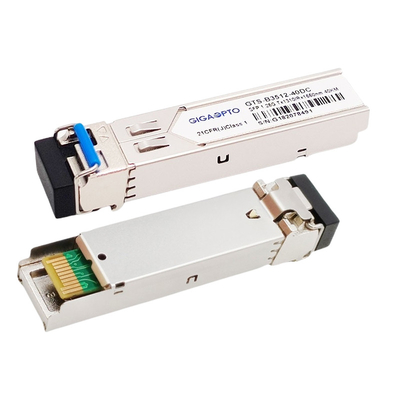 1.25G TX1310nm RX1550nm BIDI SFP Transceiver 40km SMF LC DOM สำหรับ Cisco GLC-BX40-U