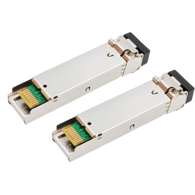 TX1570nm / RX1490nm Gigabit Fiber Transceiver 80km LC สำหรับ SMF GLC-BX80-D