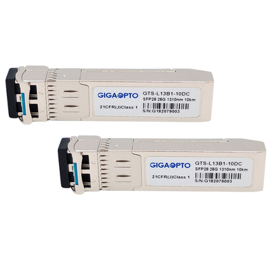 1310nm SFP28 โมดูลไฟเบอร์ของ Cisco 10 กม. สำหรับ SMF SFP-25G-LR-S