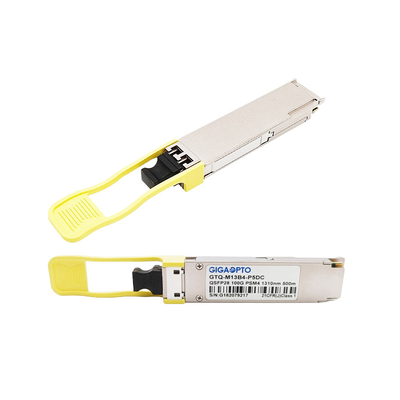 1310nm QSFP28 ตัวรับส่งสัญญาณแสง 500m SMF สำหรับ Cisco QSFP-100G-PSM4-S