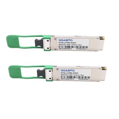 QSFP28 โมดูลรับส่งสัญญาณออปติคัล 2km SMF LC สำหรับ Cisco QSFP-100G-CWDM4-S