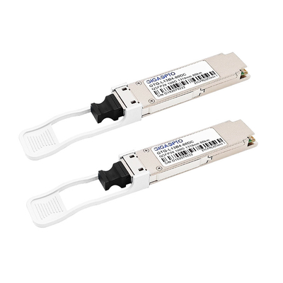 1310nm LAN WDM QSFP28 100GBASE-ZR4 ตัวรับส่งสัญญาณแสงสำหรับ Cisco QSFP-100G-ZR4-S