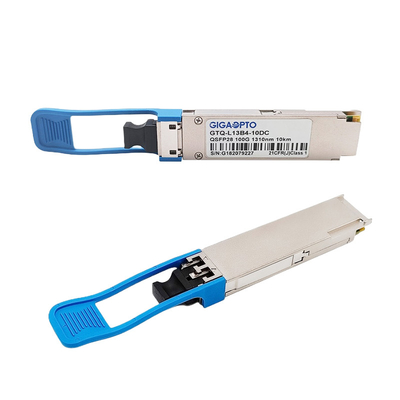 โมดูลรับส่งสัญญาณไฟเบอร์ 100GBASE-LR4 QSFP28 10km SMF สำหรับ Cisco QSFP-100G-LR4-S