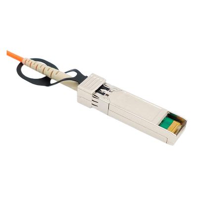 10GBASE SFP+ ถึง SFP+ สายเคเบิลใยแก้วนำแสงที่ใช้งานร่วมกันได้กับ Cisco SFP-10G-AOC