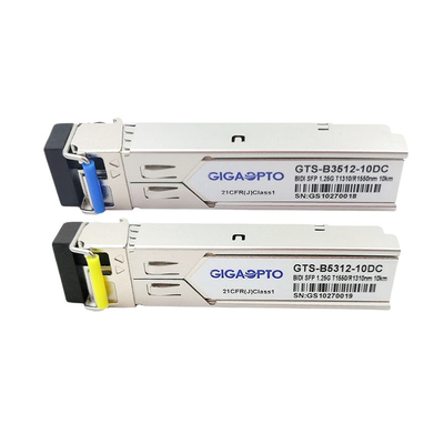 1000BASE WDM BIDI T1310nm R1550nm เครื่องรับส่งสัญญาณ 10 กม. โมดูลสำหรับ HP SFP-1G-BXD-10
