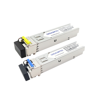 เครื่องรับส่งสัญญาณสายเคเบิล SMF ที่เข้ากันได้กับ TX1550nm RX1310nm HP SFP-1G-BXU-10