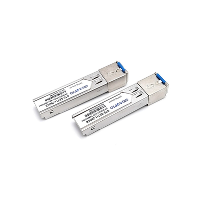 20g โมดูล SFP Transceiver แบบเดียว 1W การบริโภคพลังงาน