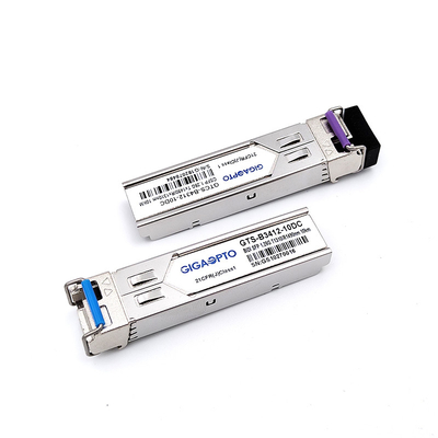 3.3V 1.25G SFP Transceiver พร้อม LC Connector