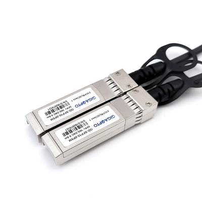 10 กรัม Twinax Sfp สายเชื่อมต่อตรงกับ PVC Jacket