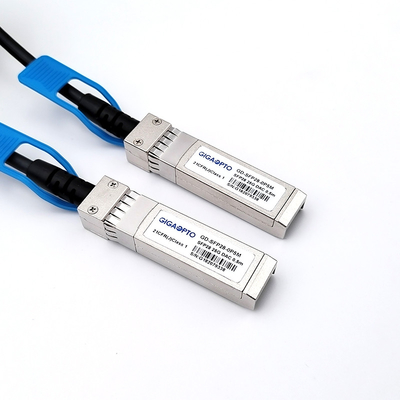 30AWG PVC Copper SFP Cable สําหรับการถ่ายทอดข้อมูลความเร็วสูง