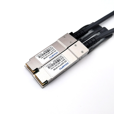 QSFP+ ทองแดง สายต่อตรง 7.0mm OD