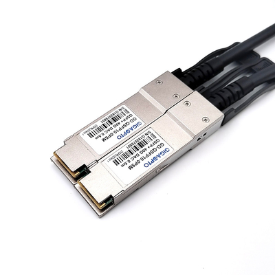Qsfp+ 10 Gbps สายเชื่อมตรง 7.0mm Od